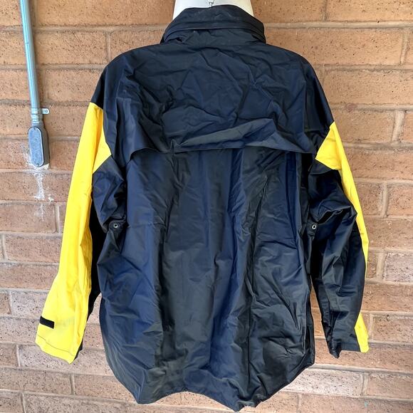 90s Hercules Legendary Journeys Packable Hooded Rain Jacket Coat Mens XXXL - Picture 5 of 11